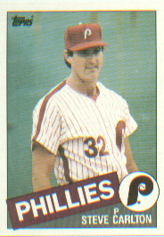 1985 Topps Baseball Cards      360     Steve Carlton